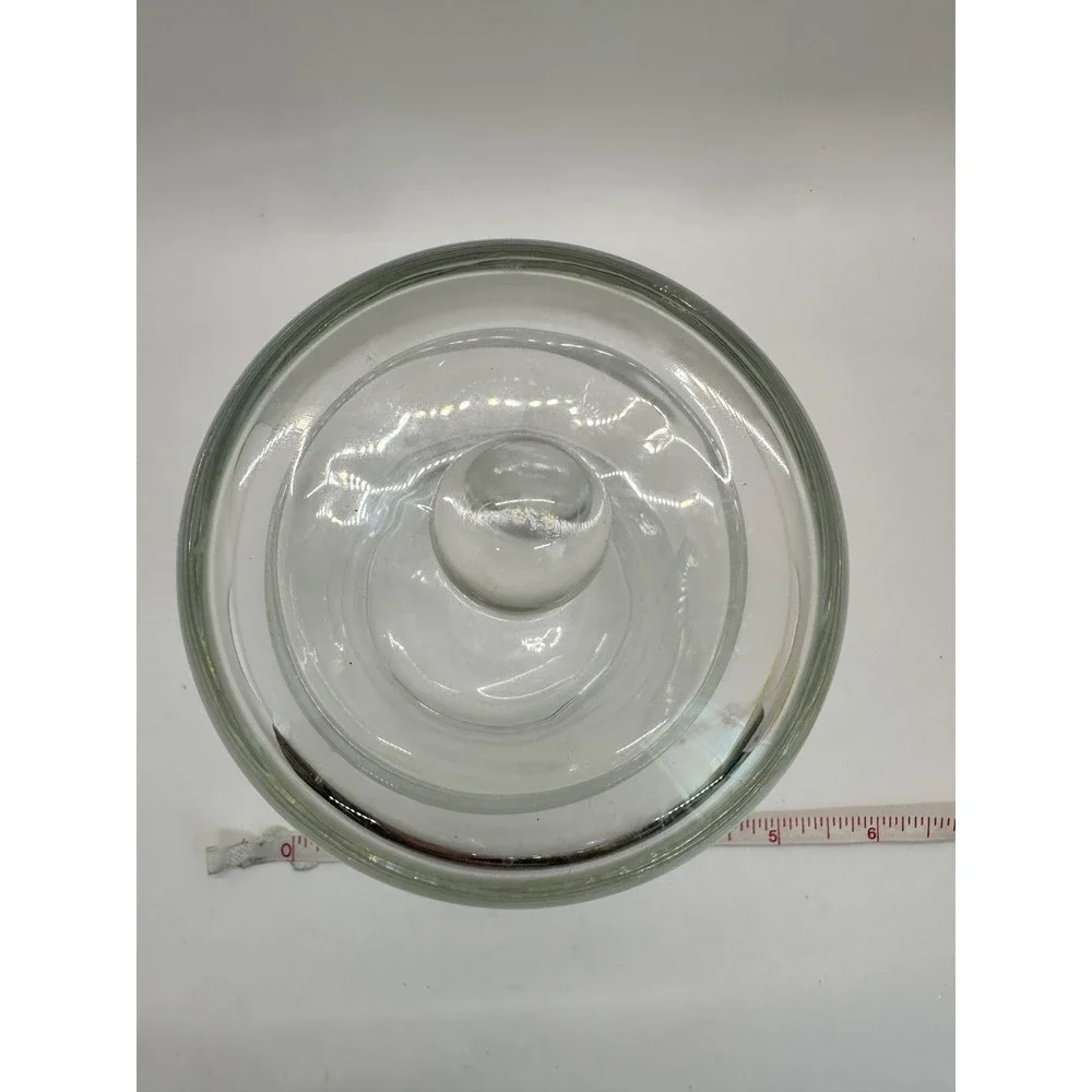 Glass Dome With Base Clear Cloche Display Jar Round‎ Sweet Jar
